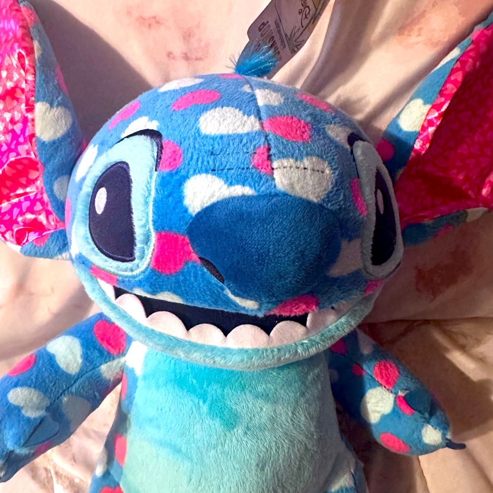 Build a bear valentines Stitch Bear